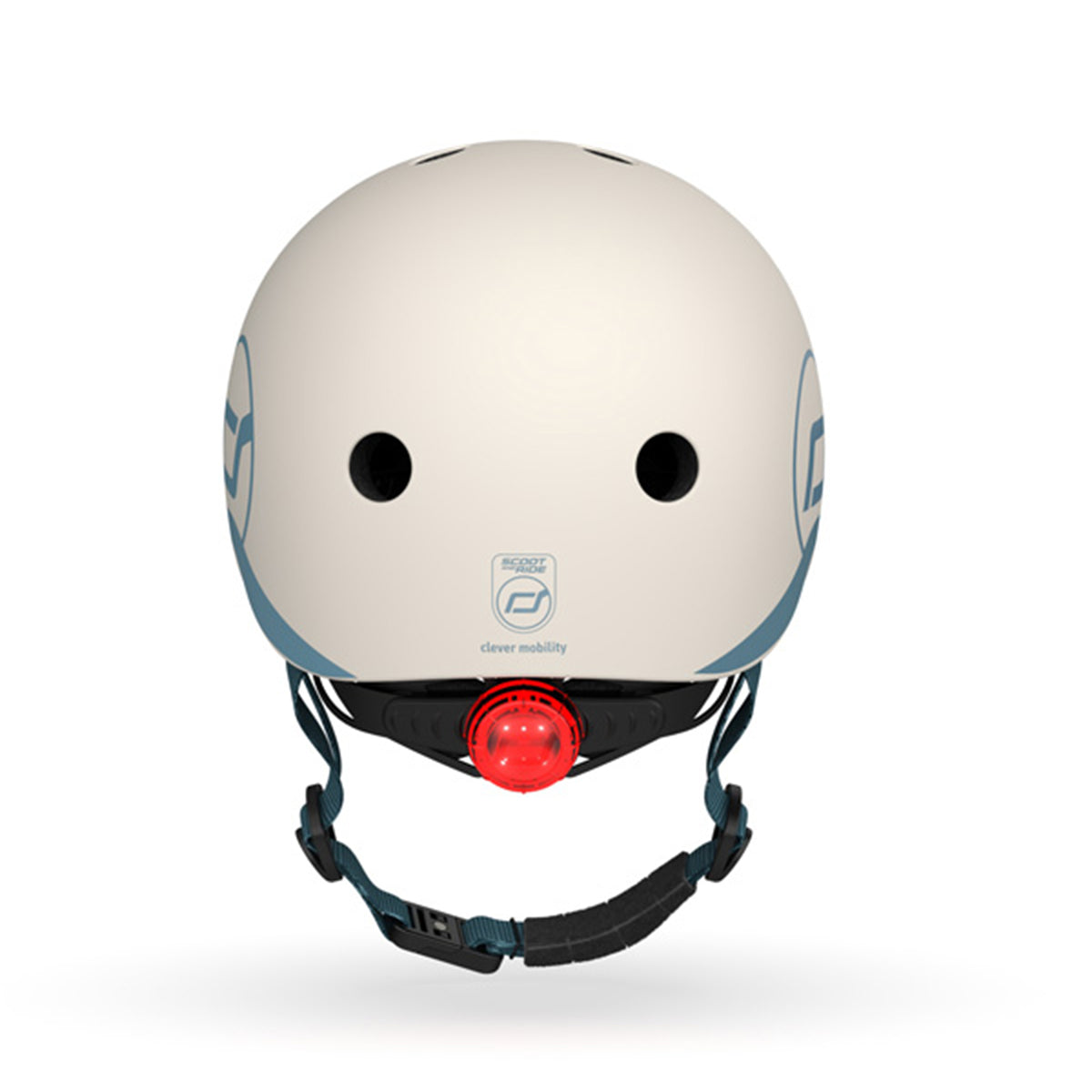 Scoot & Ride Toddler Kids Bike & Scooter Helmet w/LED Light, XXS, Ash (Open Box)