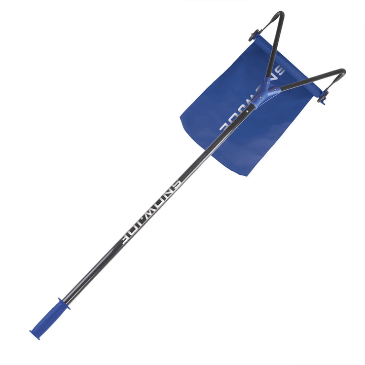 Snow Joe Roof Rake Snow Removal Tool with 28-Foot Reach and 20-Foot Debris Slide