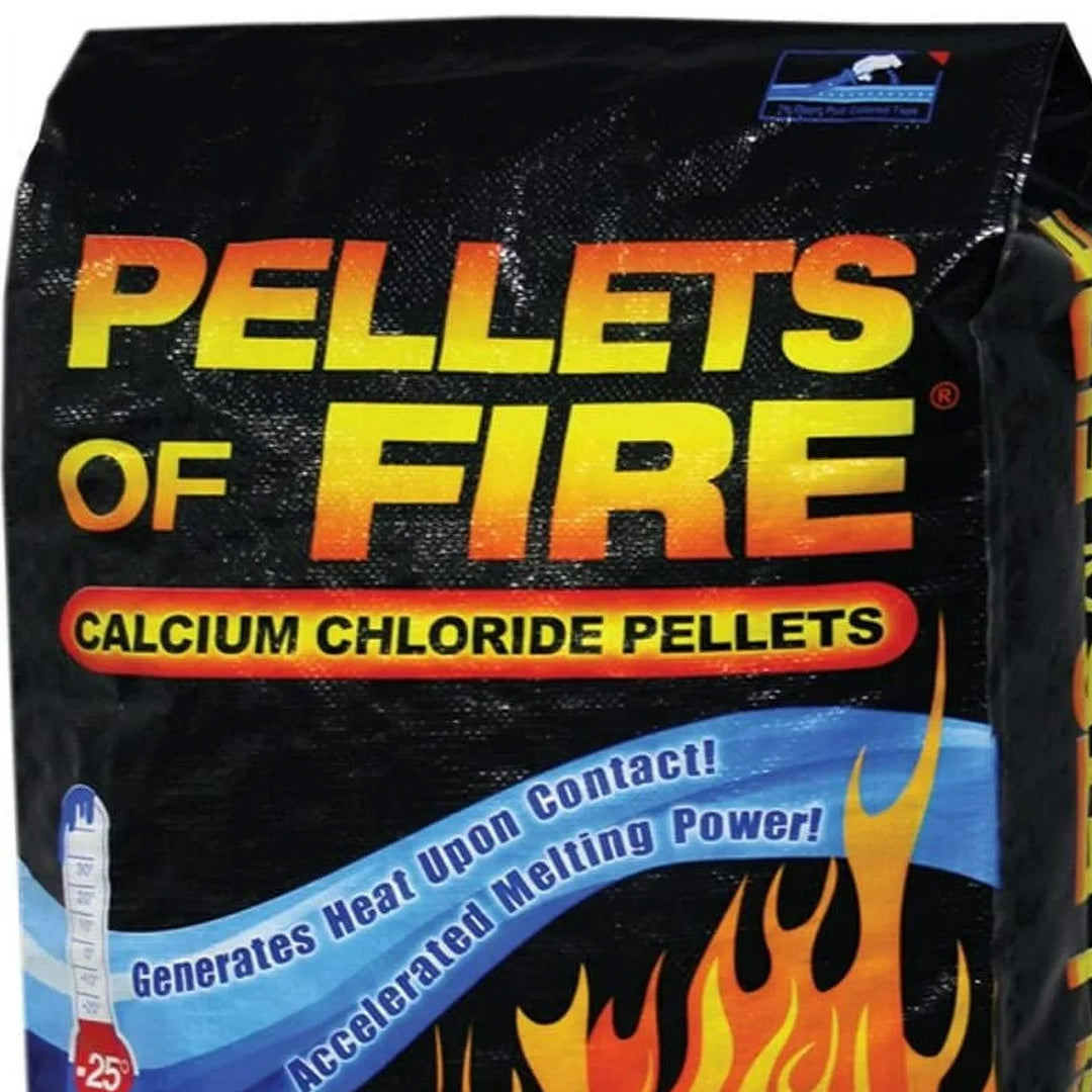 Snow Joe 3 Pack Pellets of Fire Ice Melter for Driveways & Sidewalks, 20 lbs