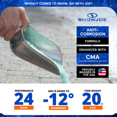 Snow Joe 3 Pack Pet-Safer Ice Melt Blend, Safe for Concrete/Sidewalks, 20 lb - VMInnovations
