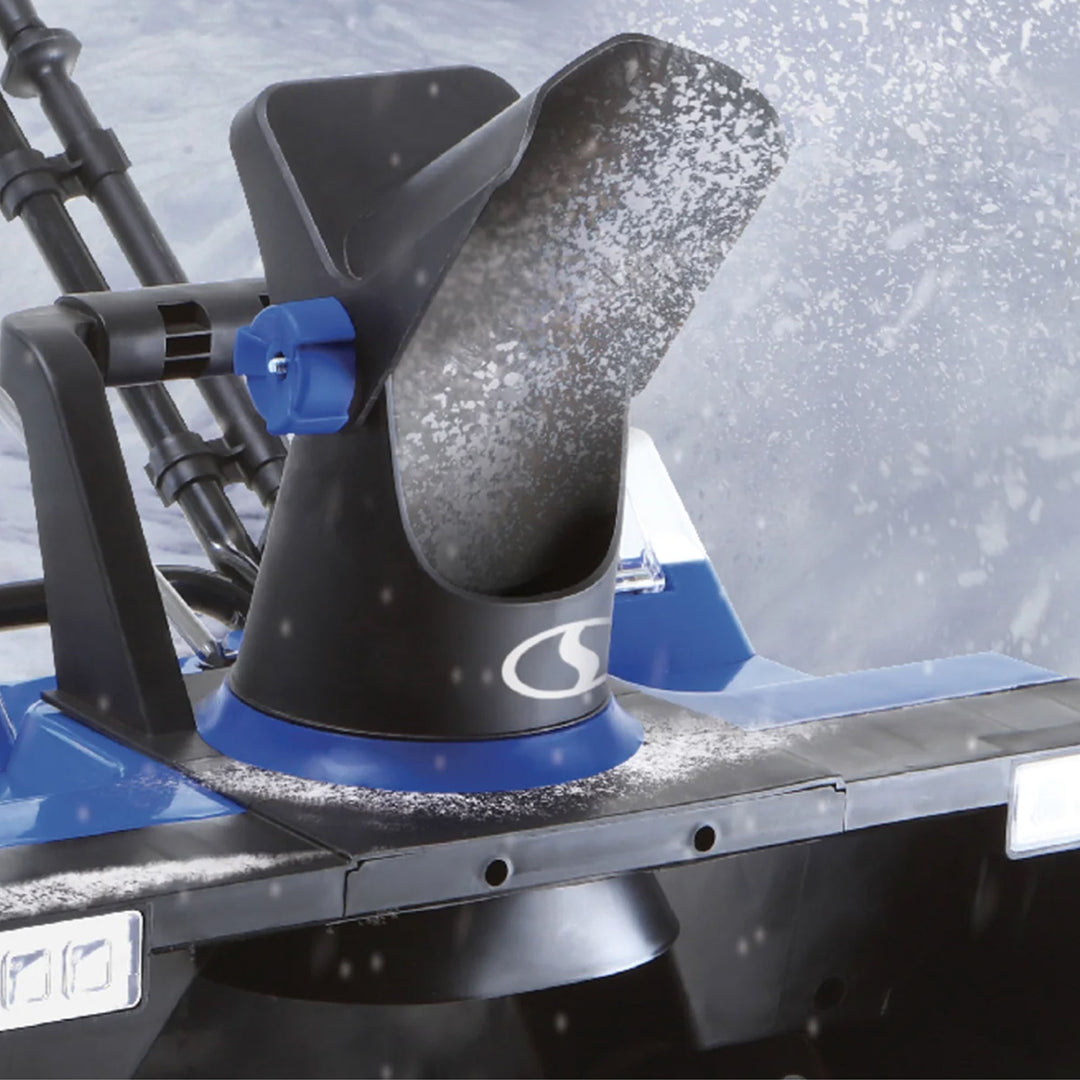 Snow Joe Cordless Snow Blower w/Electric Engine Type, 24 Volt, Blue (Open Box)