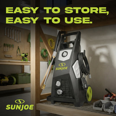 Sun Joe Electric Pressure Washer, Power Washer w/Wheels, SPX3500, PWMA Certified