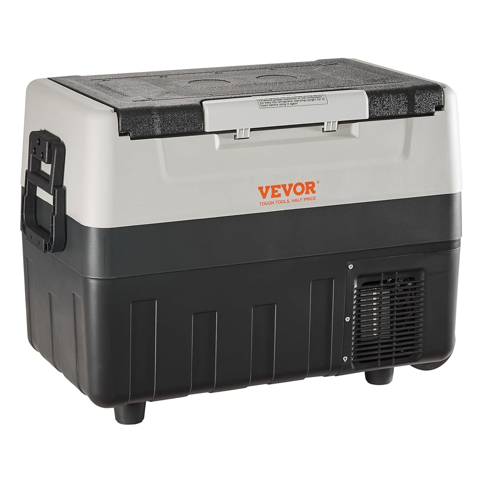 VEVOR 58Qt Dual Zone Car Refrigerator Fridge, Portable Freezer for RV, Travel - VMInnovations