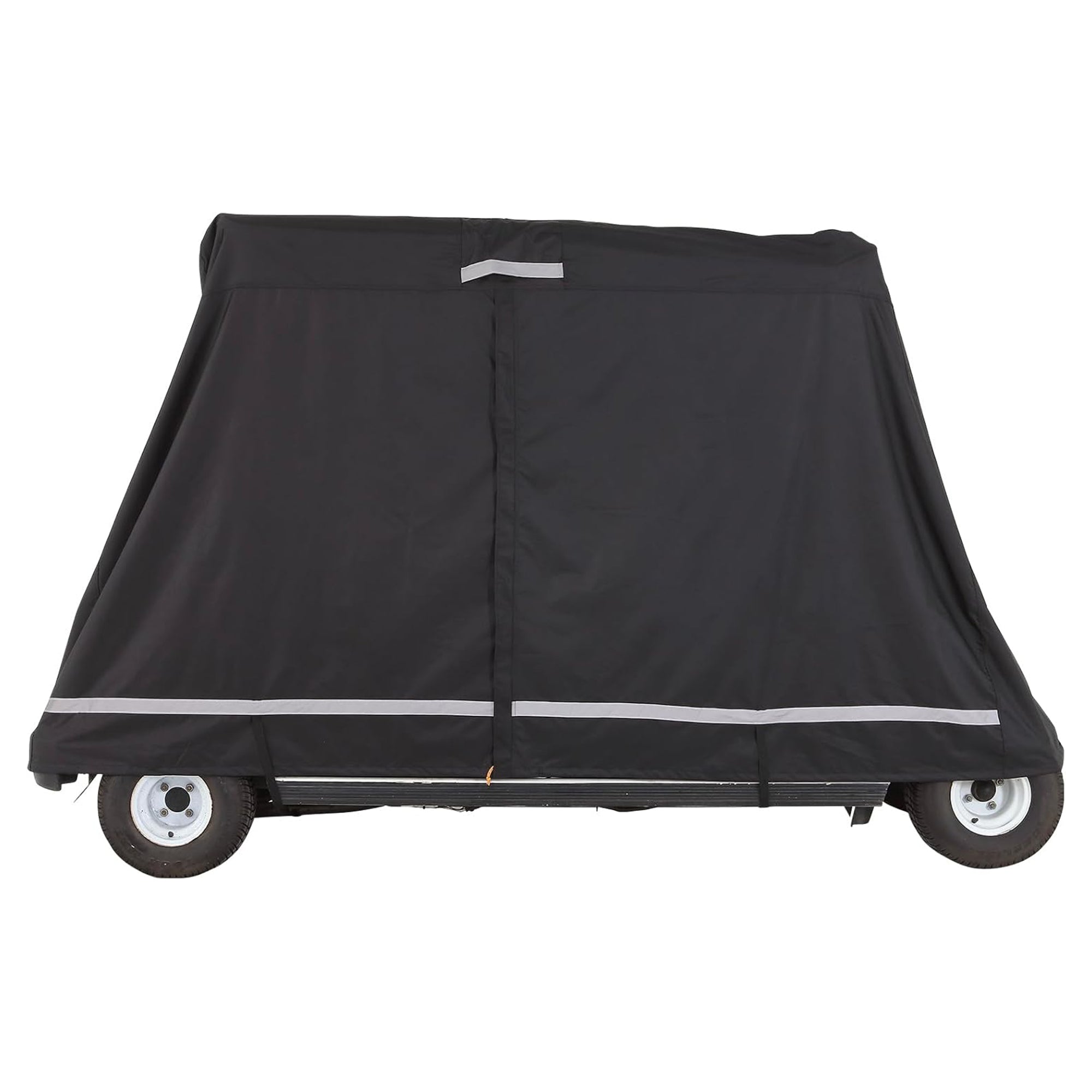 VEVOR Waterproof 4-Passenger Golf Cart Cover, w/ Carry Bag, Black (Open Box) - VMInnovations