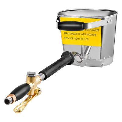 VEVOR 4-Jet 3HP Stucco Sprayer, Plaster Spray Gun for Walls & Ceilings, Silver - VMInnovations