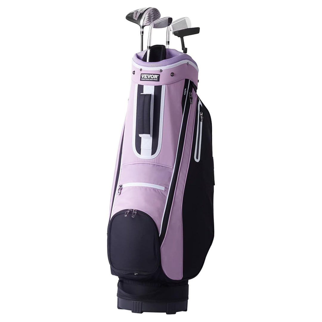 VEVOR 14-Way Golf Cart Bag, Premium Durable Nylon Bag w/Handles (Open Box)