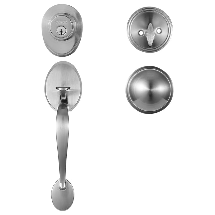 VEVOR Front Door Handle & Deadbolt for Right & Left Handed Entrance (Open Box)