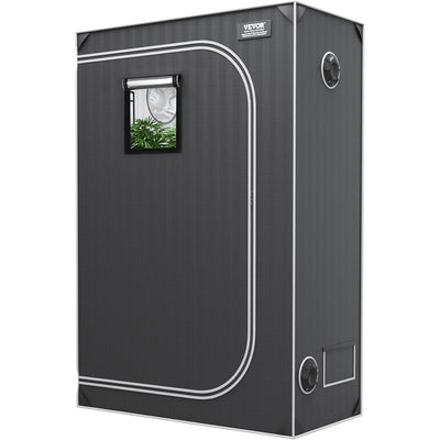 VEVOR Hydroponic Grow Tent, Complete Indoor Plant Growing System, 4x2’, Black - VMInnovations