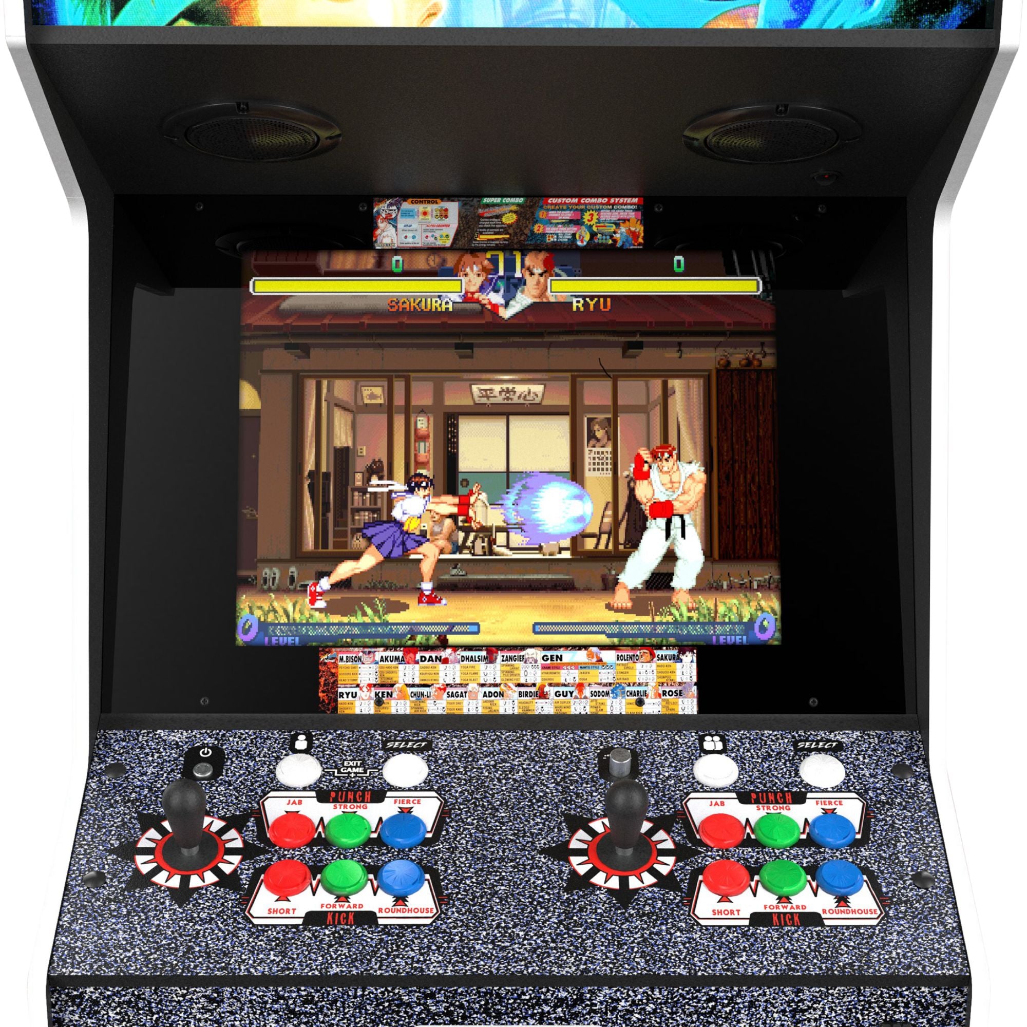 Iconic Arcade Street Fighter Alpha 2 XT Arcade Machine (For Parts)