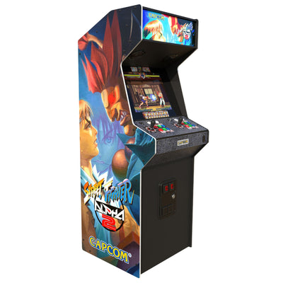 Iconic Arcade Street Fighter Alpha 2 XT Arcade Machine (For Parts)