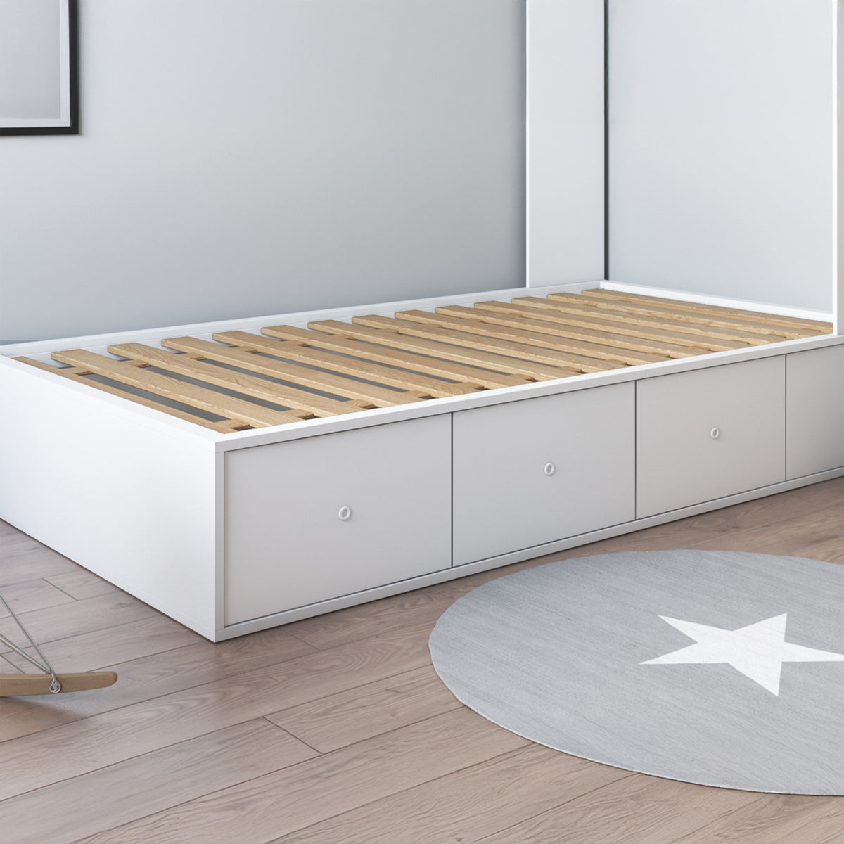 Hercules Xtreme Heavy-Duty Solid Pine Wood Bed Slats Board, Full Size (Used) - VMInnovations