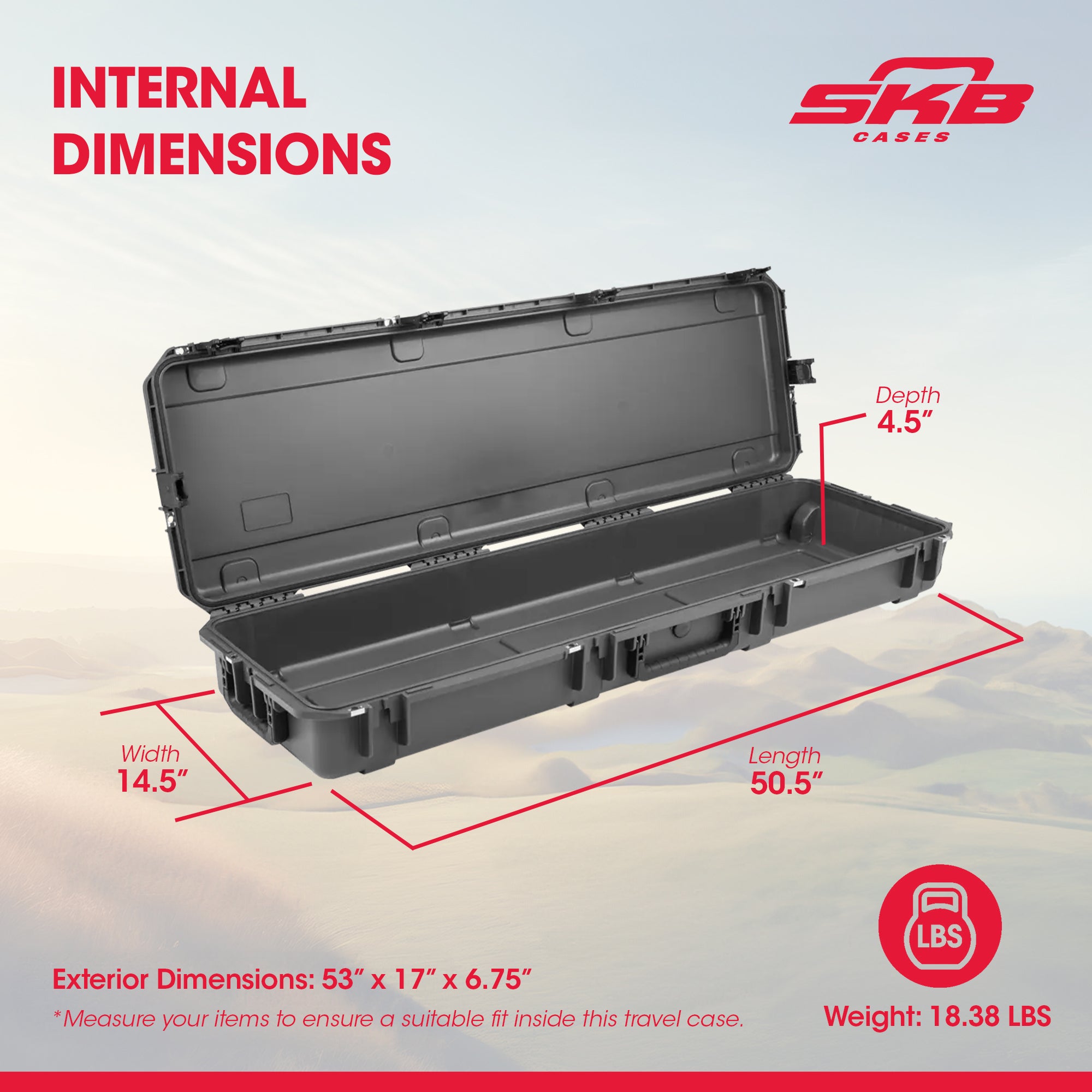 SKB Hard Protective Storage Case Foam & Wheels for Equipment, iSeries (Open Box) - VMInnovations