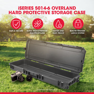 SKB Hard Protective Storage Case Foam & Wheels for Equipment, iSeries (Open Box) - VMInnovations