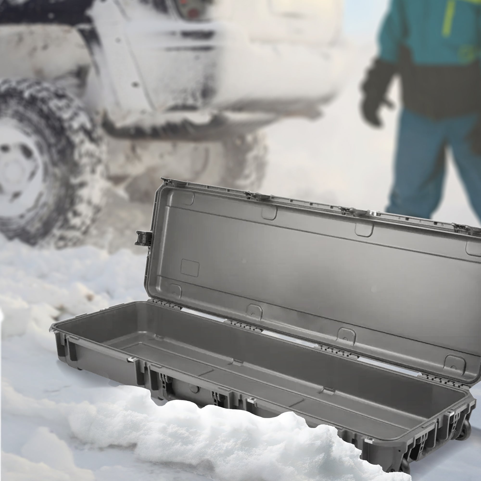 SKB Hard Protective Storage Case Foam & Wheels for Equipment, iSeries (Open Box) - VMInnovations