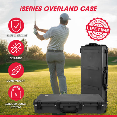SKB Hard Protective Storage Case Foam & Wheels for Equipment, iSeries (Open Box) - VMInnovations