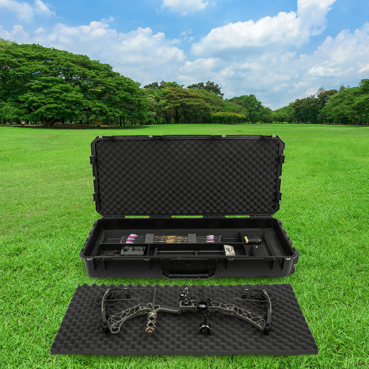 SKB Hard Protective Storage Case Foam & Wheels for Equipment, iSeries (Open Box) - VMInnovations