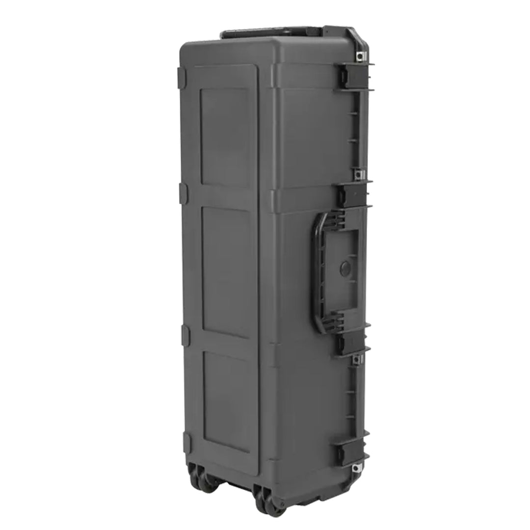 SKB Hard Protective Storage Case Foam & Wheels for Equipment, iSeries, Dark Gray