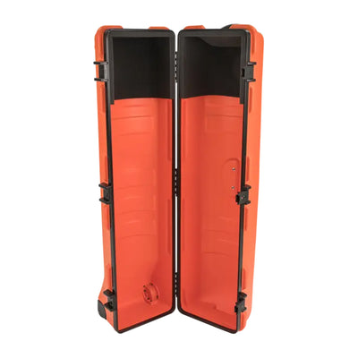 SKB Cases ATA Staff Pro XL Hard Plastic Storage Cart Golf Travel Case, Orange - VMInnovations
