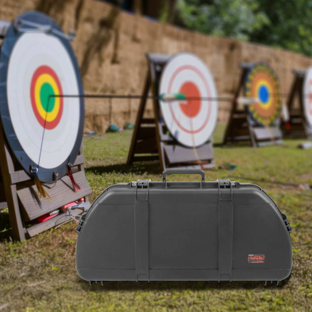 SKB Hard Protective Storage Case, Archery Bow/Arrow iSeries Case, Blk(Open Box)