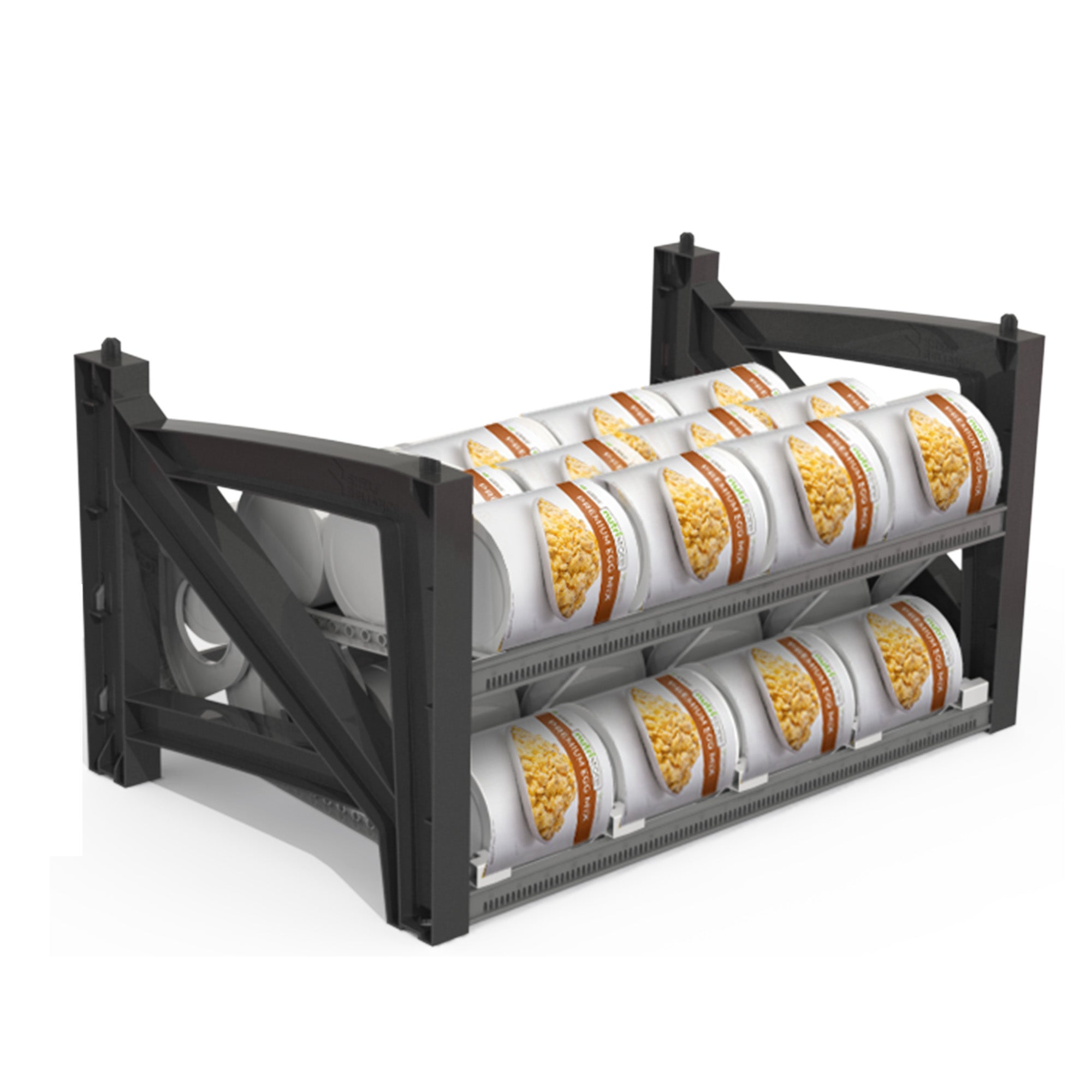 Shelf Reliance Cansolidator Max 60 Soup & Large Canned Food Storage, USA Made - VMInnovations