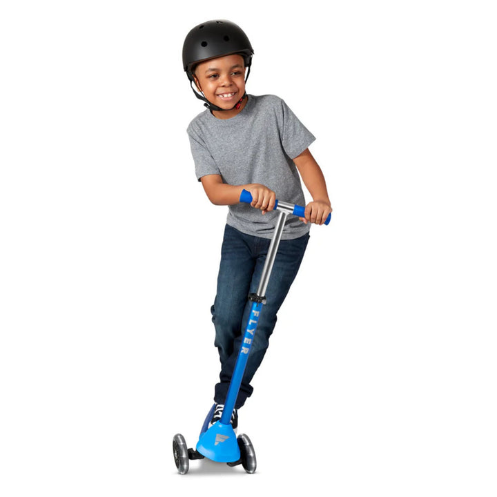 Radio Flyer Kids Scooter, Flyer Glider Pro Ride On Toy, Blue (Open Box)