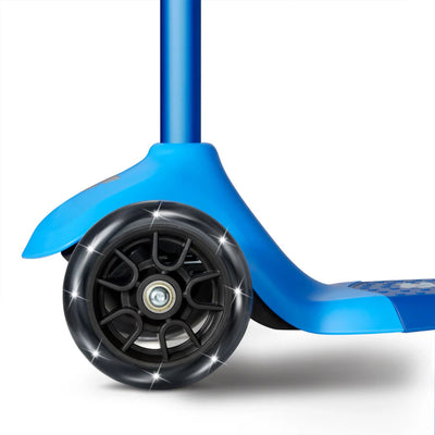 Radio Flyer Kids Scooter, Flyer Glider Pro Ride On Toy w/ Light Up Wheels, Blue - VMInnovations
