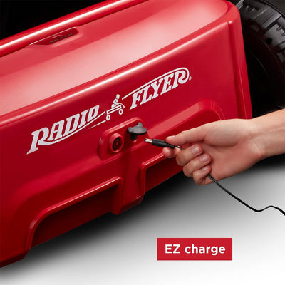 Radio Flyer Ultimate 24 Volt Electric Go-Kart for Ages 3-8, 2-Seater, Red (Used) - VMInnovations