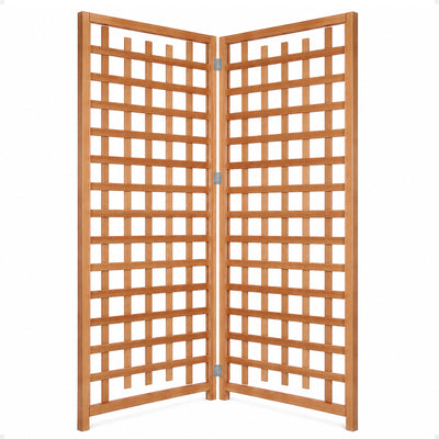 All Things Cedar 2-Piece Outdoor Single Trellis Handcrafted for Climbing Plants