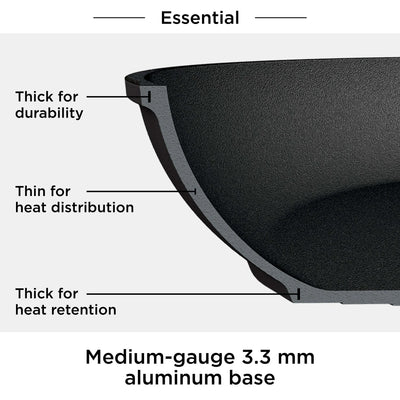Ninja Foodi 2.5 Qt Saucepan w/ Glass Lid, Nonstick, Oven Safe, Black (Open Box) - VMInnovations