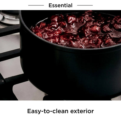 Ninja Foodi 2.5 Qt Saucepan w/ Glass Lid, Nonstick, Oven Safe, Black (Open Box) - VMInnovations