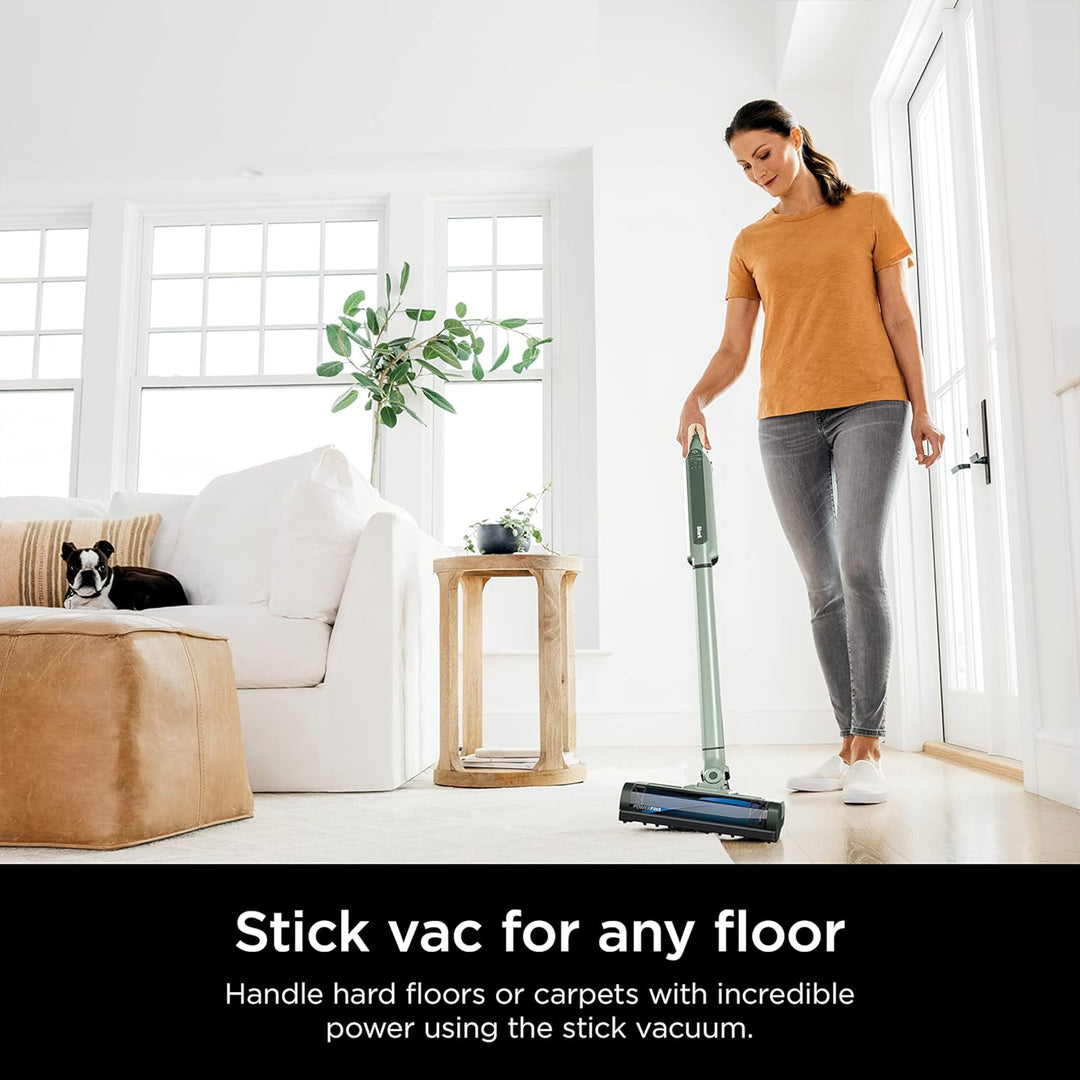 Shark WANDVAC Pet Cordless Stick Vacuum with Charging Dock, Lightweight, Green