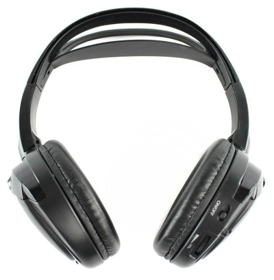 AUDIOVOX MTGHP1C Fold Flat Wireless Automotive Infrared Stereo Headphones