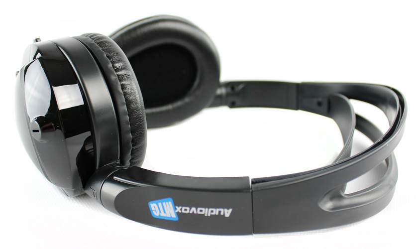 AUDIOVOX MTGHP1C Fold Flat Wireless Automotive Infrared Stereo Headphones