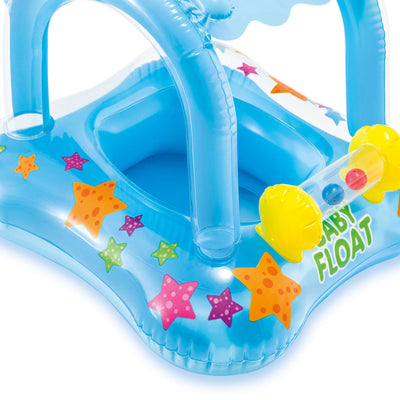 Intex My Baby Float Inflatable Swimming Pool Kiddie Tube Raft | 56581EP