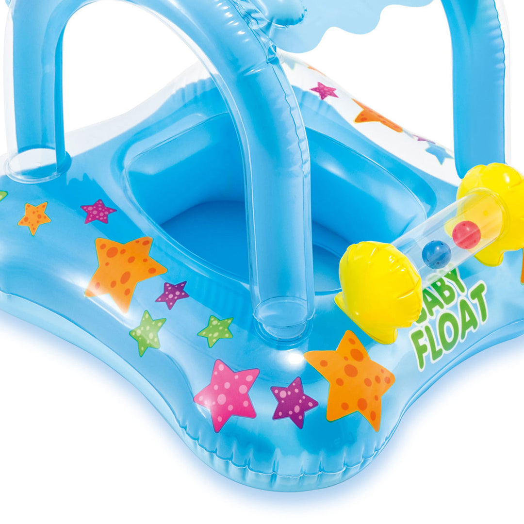Intex My Baby Float Inflatable Swimming Pool Kiddie Tube Raft | 56581EP - VMInnovations