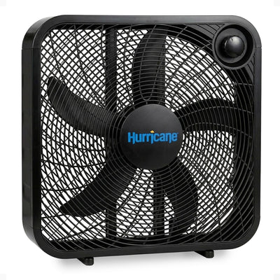 Hurricane 20 Inch Classic Series Floor Box Fan with 3 Speed Settings(Open Box)