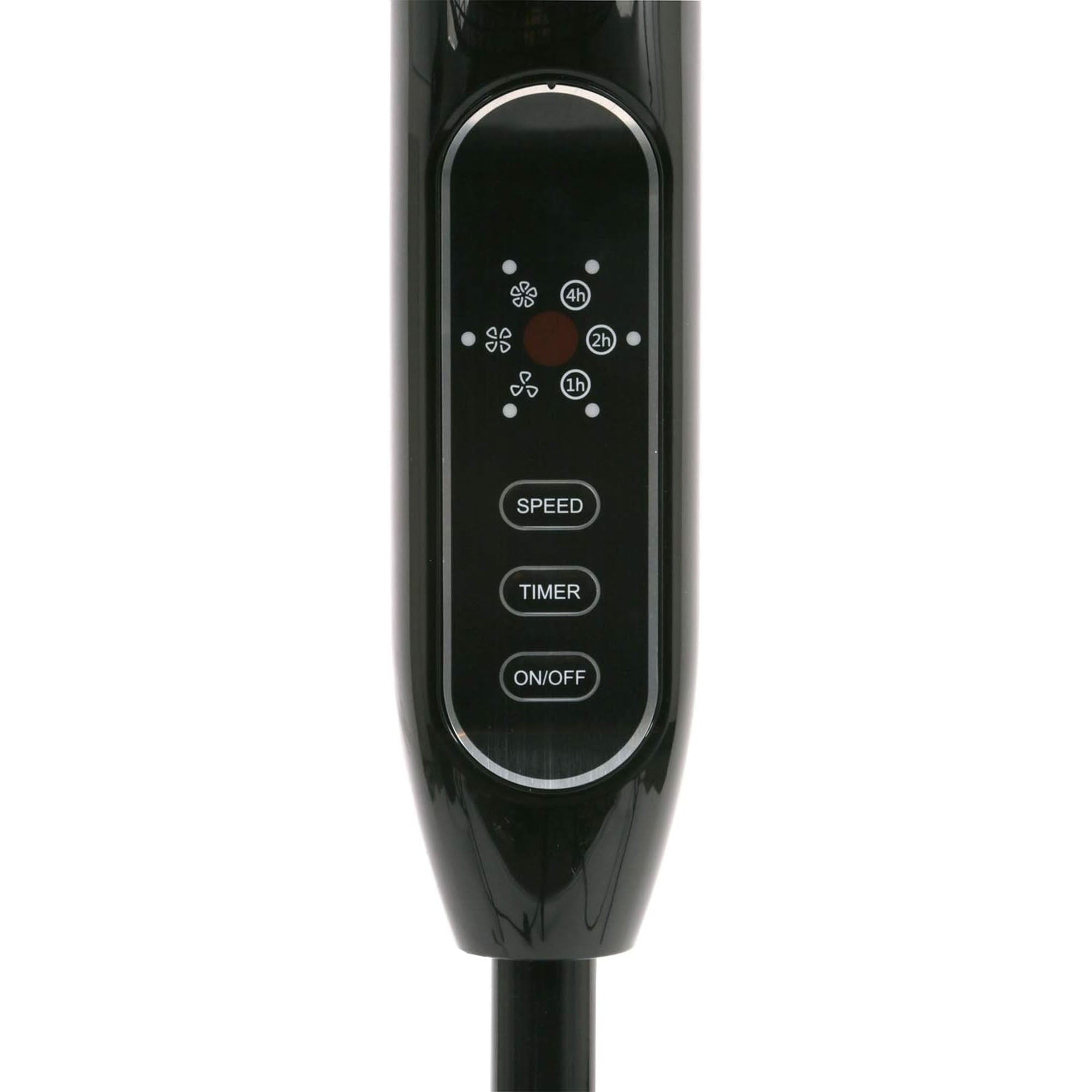 Hurricane 2 Pack Supreme 16" 3 Speed Oscillating Stand Pedestal Fan Remote Black