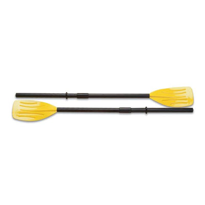 Intex Set of 48" Inflatable Boat Paddles Plastic Ribbed Oars (Pair)(Open Box)