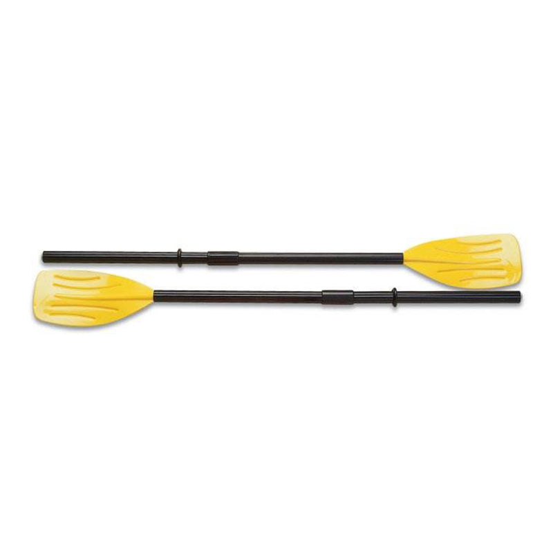 Intex Set of 48" Inflatable Boat Paddles Plastic Ribbed Oars (Pair)(Open Box)