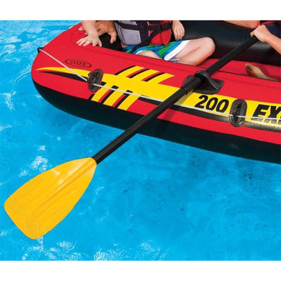 Intex Set of 48" Inflatable Boat Paddles Plastic Ribbed Oars (Pair)(Open Box)