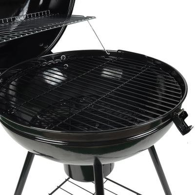 Grill Boss 22" Kettle Charcoal Grill,Porcelain Lid, Large Cooking Area(Open Box)