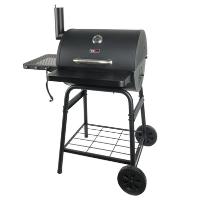 Grill Boss 23" Charcoal Barrel Grill, Adjustable Large Cooking Area (Open Box)