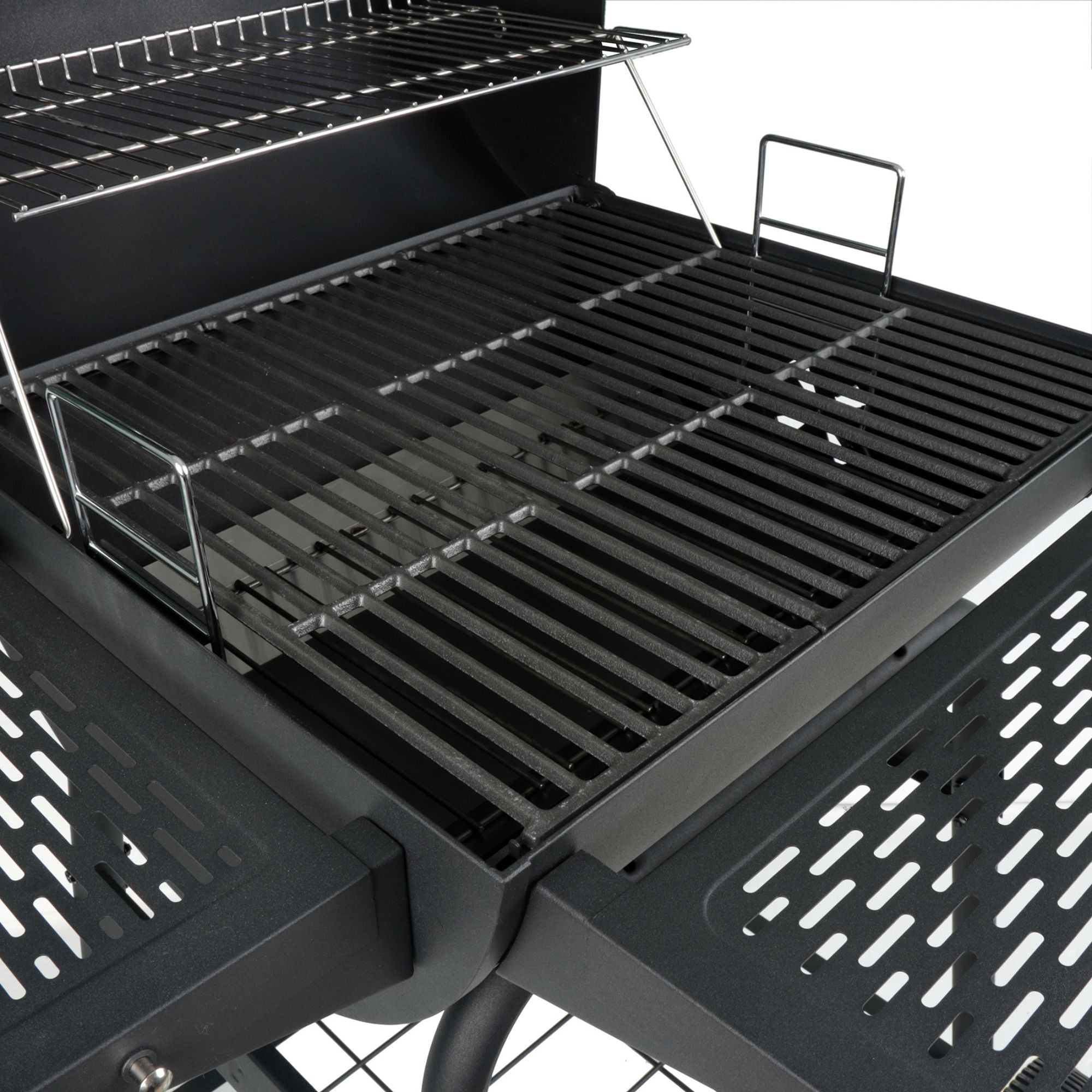 Grill Boss 23" Charcoal Barrel Grill, Adjustable Large Cooking Area (Open Box)