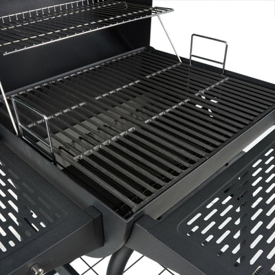 Grill Boss 23" Charcoal Barrel Grill, Adjustable Large Cooking Area (Open Box)