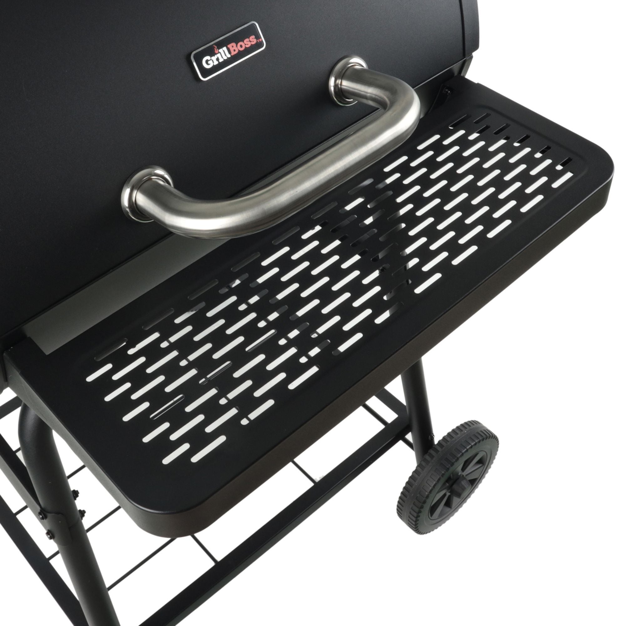 Grill Boss 23" Charcoal Barrel Grill, Adjustable Large Cooking Area (Open Box)