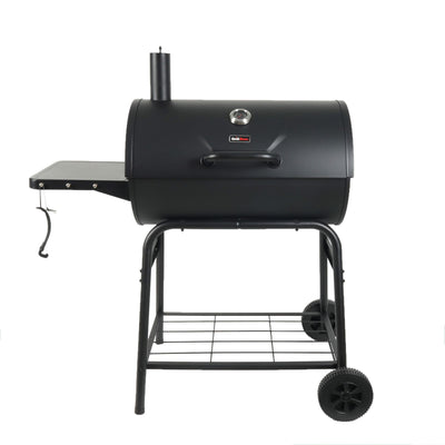 Grill Boss 30" Charcoal Barrel Grill, Adjustable Grate Large(For Parts) - VMInnovations