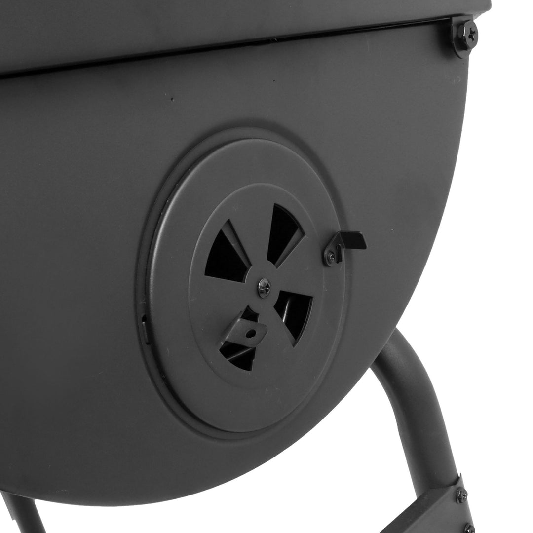 Grill Boss 30" Charcoal Grill, Adjustable Grate Cooking Area, Black (Open Box)