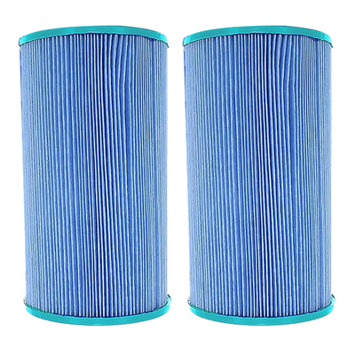 Hurricane 2 Pack HF6430-01M Elite Aseptic Spa Filter Cartridge Replacement, Blue - VMInnovations