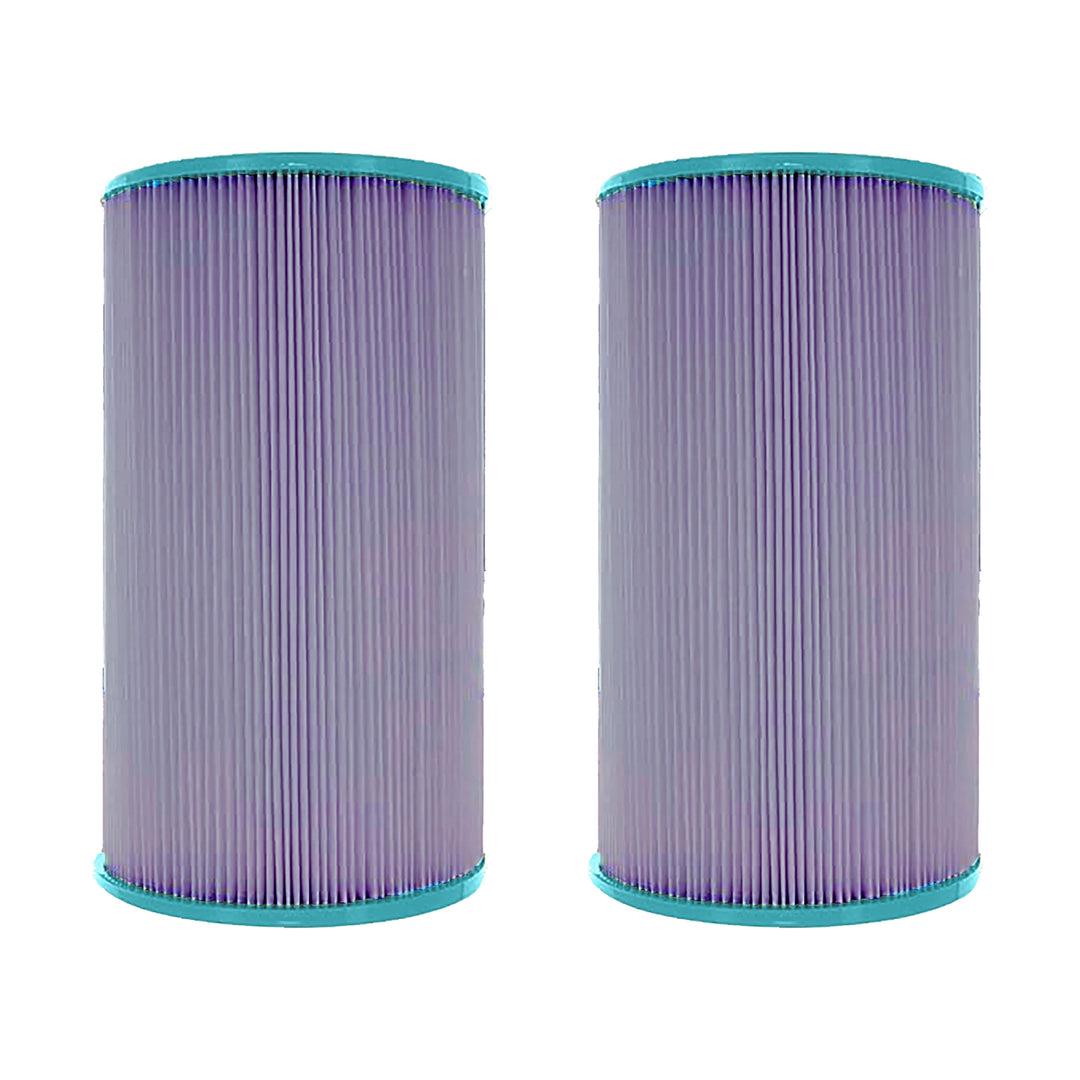 Hurricane Filters 2 Pack HF6430-01P Spa Filter Cartridge Replacement, Purple