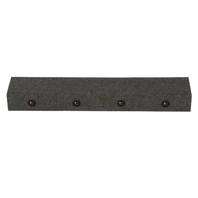 Autotek Street Machine 2 Pair 6x9 Speakers with QPower 4-Hole Wedge Enclosure